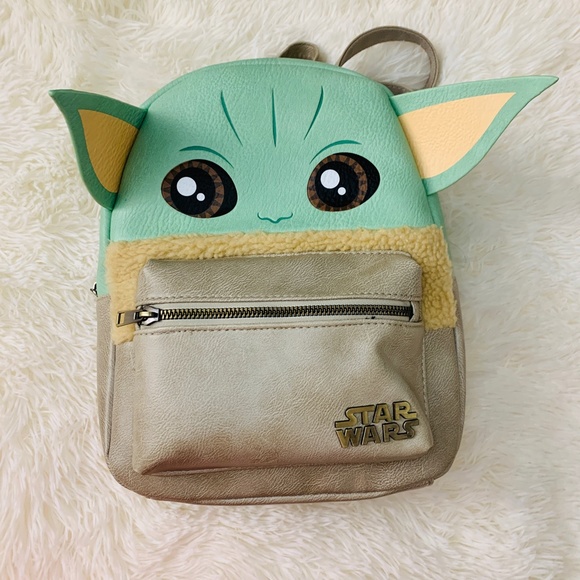 Star Wars The Mandalorian The Child Grogu Figural Mini Backpack - Used main image 4